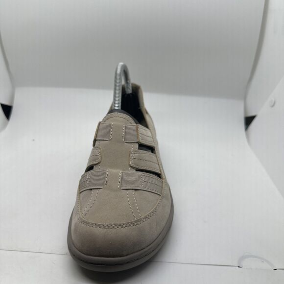 Bass Shoes Womens 8.5M Silliant Fisherman Tan Slip On Casual Comfort Wedge Heels - Picture 12 of 15